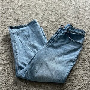 Madewell Light Blue Straight Jeans